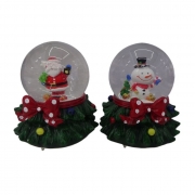 ПРЕСПАПИЕ КОЛЕДНО МУЗИКАЛНО СВЕТЕЩО ЕЛХА Ф10см Н12см