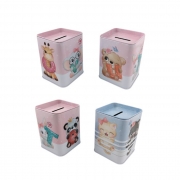 КАСИЧКА ЖИВОТНИ МЕТАЛНА ПРАВОЪГ. 7,5*7,5*10см DT84052