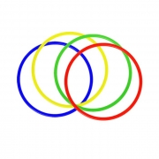 ОБРЪЧ 60см ЕДНОЦВ. ПВЦ КС /53322/