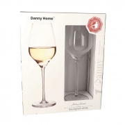 К-КТ 2бр.ЧАШИ СТЪКЛО ЗА ВИНО НА СТОЛЧЕ Sauvignon white Danny Home
