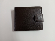 ПОРТФЕЙЛ МЪЖКИ закопч.12*9.8см ЧЕРЕН/КАФЯВ MB-800