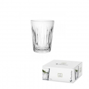 К-КТ 6бр.ЧАШИ СТЪКЛО ЗА ВОДА LUZIA 250ml /520244/ 