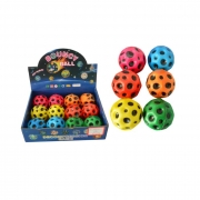 ТОПЧЕ МЕКО EVA ЕДНОЦВ. РЕЛЕФ С ЧЕРНИ ТОЧКИ  Ф6,3см DT83202 /12/