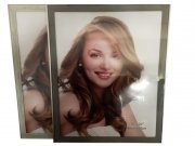 ФОТОРАМКА  ПВЦ 40х50см СИВА С КАНТ 