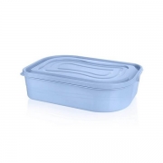 КУТИЯ С КАПАК ИЗВИТА ПЛИТКА 2л 23.5*16.5*6.5см Pure River