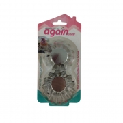 ФОРМИЧКИ ЗА ТАРТАЛЕТИ/МЪФИНИ КОШНИЧКА  6бр. МЕТАЛ Ф8см Н3см