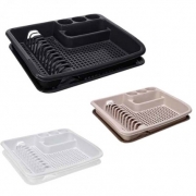 СУШИЛНИК ЗА СЪДОВЕ 1 НИВО ELIF Large Dish Drainer №305 40*48*7см /380053/ 