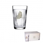 К-КТ 6бр.ЧАШИ СТЪКЛО ЗА ВОДА LUZIA 350ml /520265/ 