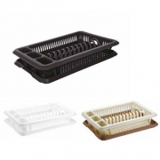 СУШИЛНИК ЗА СЪДОВЕ ПВЦ 1ниво 42*29*9см ELIF Small Dish Dainer №307 /380054/ 