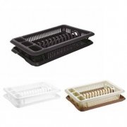 СУШИЛНИК ЗА СЪДОВЕ ПВЦ 1ниво 42*29*9см ELIF Small Dish Dainer №307 /380054/ 