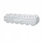 КУТИЯ ЗА ЯЙЦА 12бр. ПВЦ ПРОЗРАЧ. EGGO TZ-AP-9181 