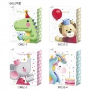 ТОРБИЧКИ ПОД. 10бр. КАРТОН СЛОНЧЕ/ДРАКОН/ЛЪВ 40х31х12см  40329-54 