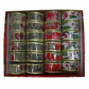 ПАНДЕЛКА КОЛЕДНИ МОТИВИ  3,8см 2,7м В76851 /24/