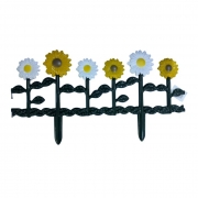 ОГРАДА ЗА ГРАДИНА ЦВЕТЯ 60см*33см ПВЦ DT69523