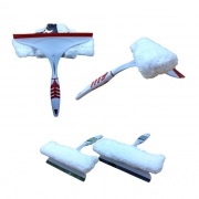 СТЪКЛОЧИСТАЧ С МИКРОФИБЪР 2 в 1 25см TZ-TP-340
