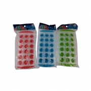 ФОРМА ЗА ЛЕД ПВЦ СЪС СИЛИКОНОВО ДЪНО 25*12см