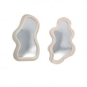 ОГЛЕДАЛО 40см.РАЗЛИЧНИ ФОРМИ ПВЦ РАМКА DP-9448 A/B 