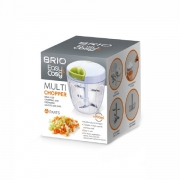 РЪЧЕН ЧОПЪР 5ножа 900мл Ф12,5х14см BRIO-EASY COSY А370 
