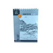 СКИЦНИК  ЗА РИСУВАНЕ А5 24л 160гр./кв.м. 14,8*21см