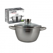 ТЕНДЖЕРА BRIO Metalica Ф22см Н11см 3,9л КУТИЯ VX