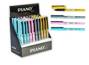 ХИМИКАЛ С КАПАЧКА ПАСТЕЛНИ ЦВЕТОВЕ  PS-307 50бр/кут.  piano СИНЬО МАСТИЛО 