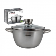 ТЕНДЖЕРА BRIO Metalica Ф24см Н12см 5,1л КУТИЯ