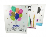 ТОРБИЧКИ ПОД. 10бр ДБ.КАРТОН 26х32х10см HAPPY BIRTHDAY