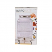 БУРКАН СТЪКЛО С КАНЕЛКА 4л TARRO КАТЕ VX 09/2025 /222039/ 