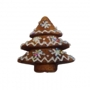 КОЛЕДНА УКРАСА ЕЛХА БИСКВИТЕНА 11см